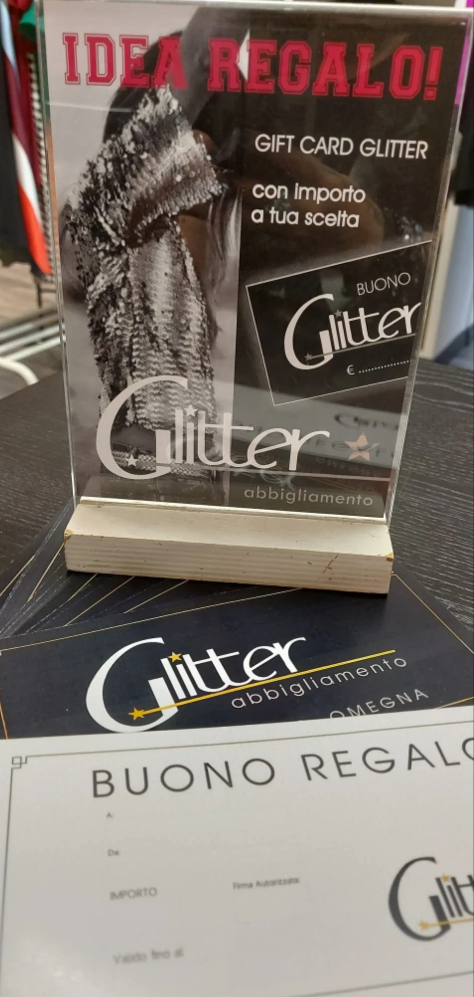 Glitter abbigliamento - gift card
