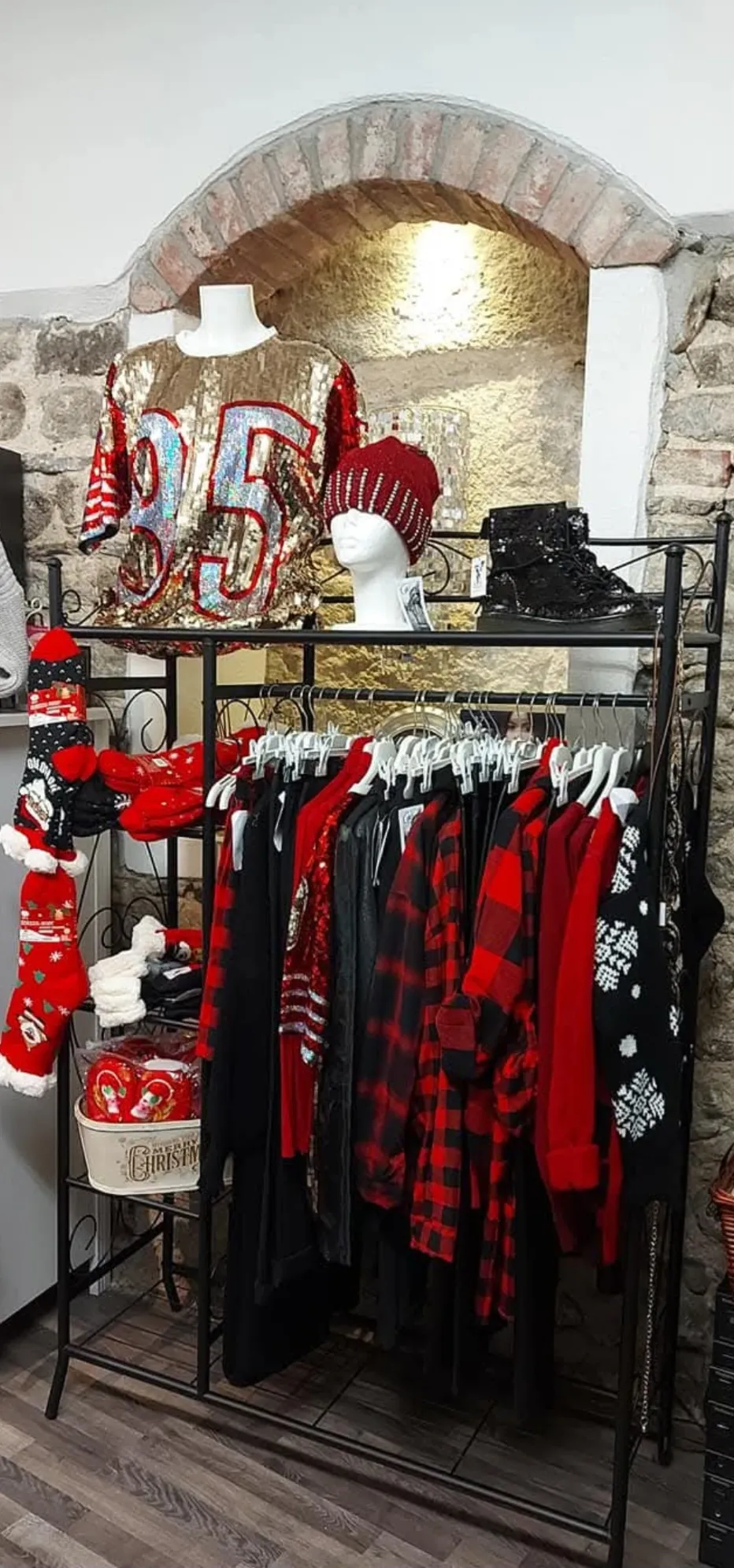 Glitter Abbigliamento - Negozio allestimento natalizio