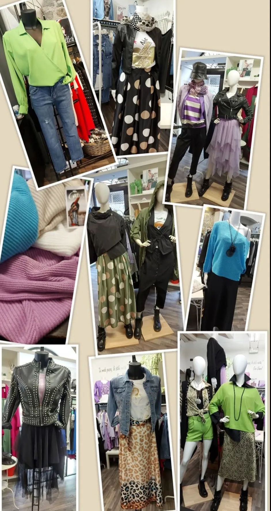 Glitter abbigliamento - Collage Outfit
